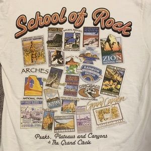 Vintage National Parks Graphic Tee - Cream